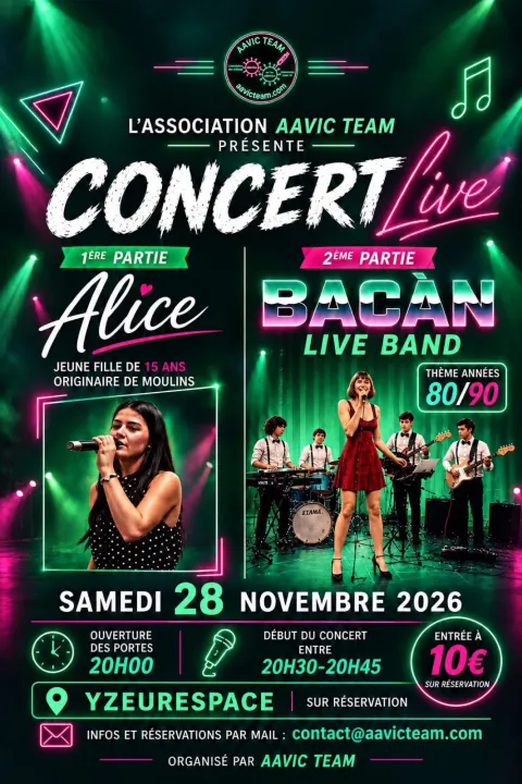 Affiche : AAVIC TEAM - Yzeure